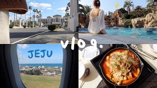 11월 제주 2박 3일 호캉스하고 온 VLOG⛱ 양갈비 먹고 랍스터떡볶이,밤수영 (feat.롯데호텔 제주)