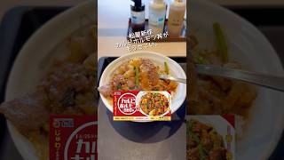 松屋新作カルビホルモン丼がステルスニンニク！#新商品 #おすすめ #レビュー