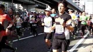 2013 大阪マラソン　①　9時03分から15分（Ａ～概ねＧ）