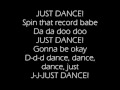 lady gaga ft Colby O' Donis- Just dance(lyrics)