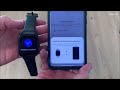 parsonver smartwatch idw15 mit telefonfunktion unboxing review und test praxistest