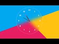 Glassmorphism Analog Clock Using HTML CSS & Javascript | How to Create Clock using javascript