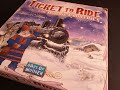 Ticket to Ride Nordic Countries Unboxing - Days of Wonder