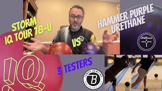 Storm IQ Tour 78U vs Hammer Purple Urethane - DOES THE GOAT STILL RULE??