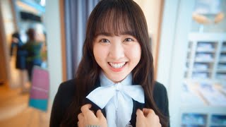 本田望結、大人スーツで試着室から登場！？鈴木福とCM共演　はるやまフレッシャーズCM2023