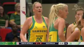 Netball  Australia vs  South Africa  2017 Quad Series    Full Match