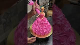 Barbie Doll Cake Decorating Compilation #shorts #chefakashgupta