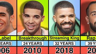 Drake – Transformation From 1 to 39 Years Old (1987–2025)