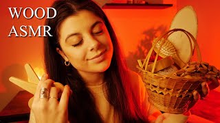 DORMI CON I SUONI DEL LEGNO 🪵😴 (whispering e wood sounds) ASMR ITA