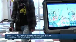 School safety expert on Henrico opting for weapons detectors: 'Have a well-managed plan'