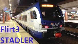 Podwójny ED160 STADLER FLIRT3 - Kraków Główny