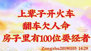 卢台长开示：上辈子开火车翻车欠人命，房子里有100位要经者Zongshu20190103   14:29