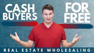 Easiest Way to Find Cash Buyers | Real Estate Wholesaling with Zack Boothe