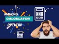 Python Calculator Tutorial | Build a Simple Calculator with Python | Python For Beginners #python
