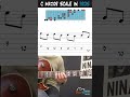 Jazz Guitar Scales - The C Major Scale In 3rd Intervals