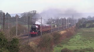 LMS 45699 trundles along the West coast mainline on a Special 11/11/17.