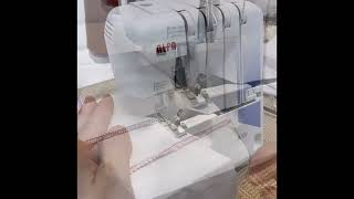 ALFA OVERLOCK 8703 en funcionamiento.