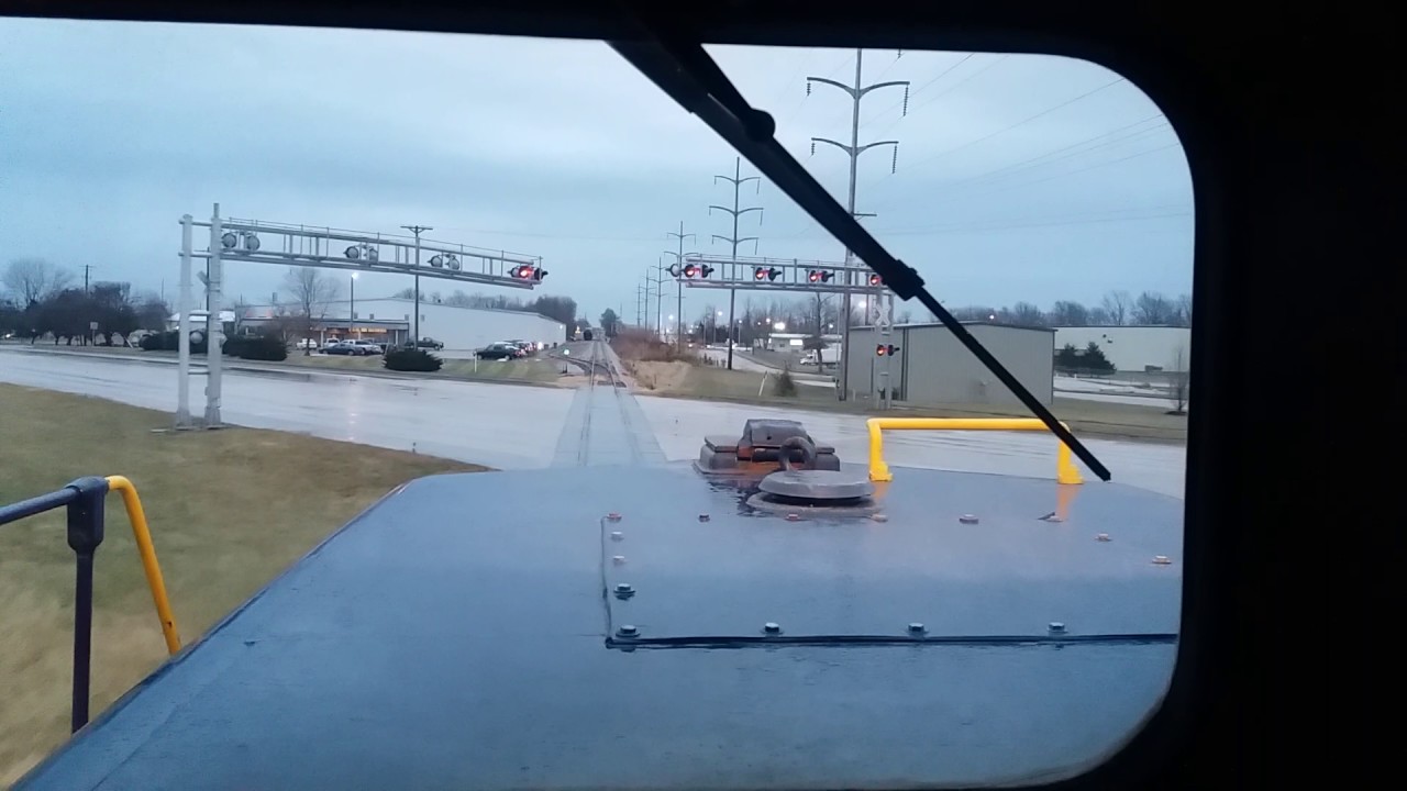 Crossing Highway B On The Columbia Terminal - YouTube