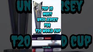 Most Unik jursey in T20 World Cup 😱..?#shorts #youtubeshorts #wouldcup #shortsfeed #viralshorts