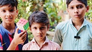 നിങ്ങൾക്കും പഠിക്കാം Rubiks cube Challenge Technique Easy Trick solve #raoofvlogger #rubiks