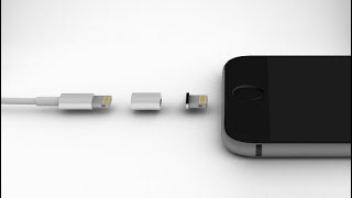 Iphone 7 detachable Magnetic Charger- From Conmdex