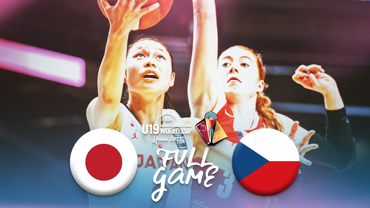 Japan V Czech Republic | Full Basketball Game | FIBA U19 Women's ...