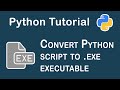 How to Convert Your Python Script to .EXE Program With PyInstaller