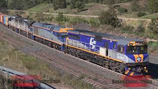 Australian Rail NSW North 110121 - SSR, PN, One Rail, Aurizon \u0026 CFCLA