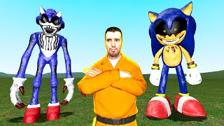 WHICH MONSTER IS THE COOLEST IN GARRY'S MOD COOP? SONIC EXE, BALDI, SCP, FNAF Garry's Mod Sandbox