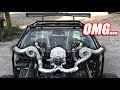 Turbocharging Leroy Ep.3 - THEY'RE ON (precision twin turbos)