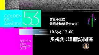 2018第53屆電視金鐘獎星光大道多視角：媒體訪問區