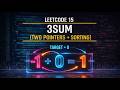 LeetCode 15 – 3Sum | Two Pointers + Sorting