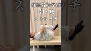 【脊柱管狭窄症の方は先ずはコレ‼︎】ポイントは朝・晩にストレッチをする、習慣化すること：広島市中区の整体院「かわら町整骨院・整体院」