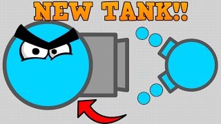 CRAZY NEW DIEP.IO SKIMMER TANK!! // vs Boss // 250K+ First Attempt (Diep.io Update)