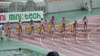 女子 100m U20 B決勝 2017 U20/U18 日本陸上競技選手権大会