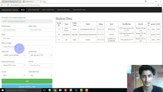 How to Create form & Database,Insert data using PHP