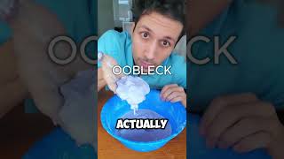 This is OOBLECK! A Non-Newtonian Fluid #DIY