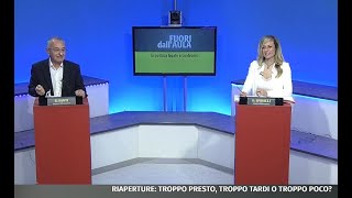 Fuori dall'Aula. Riaperture: troppo tardi, troppo presto o troppo poco. Il confronto Santi-Spinelli