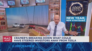 Jim Cramer on if its too late to invest in Tesla