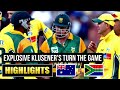 South Africa vs Australia | Close Finish | Lance Klusener's explosive innings turn the game | 2002