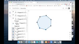 GeoGebra points and segments