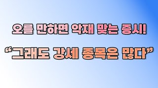 여전히 어려운 증시 그래도 확실히 강한 종목은 많네요. 관련 내용 알아 봅니다.     {제이엘투자그룹}