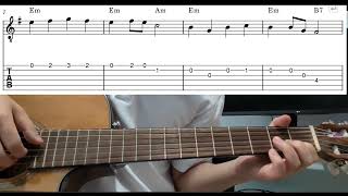 Sakura - Easy Beginner Guitar Tab With Playthrough Tutorial Lesson