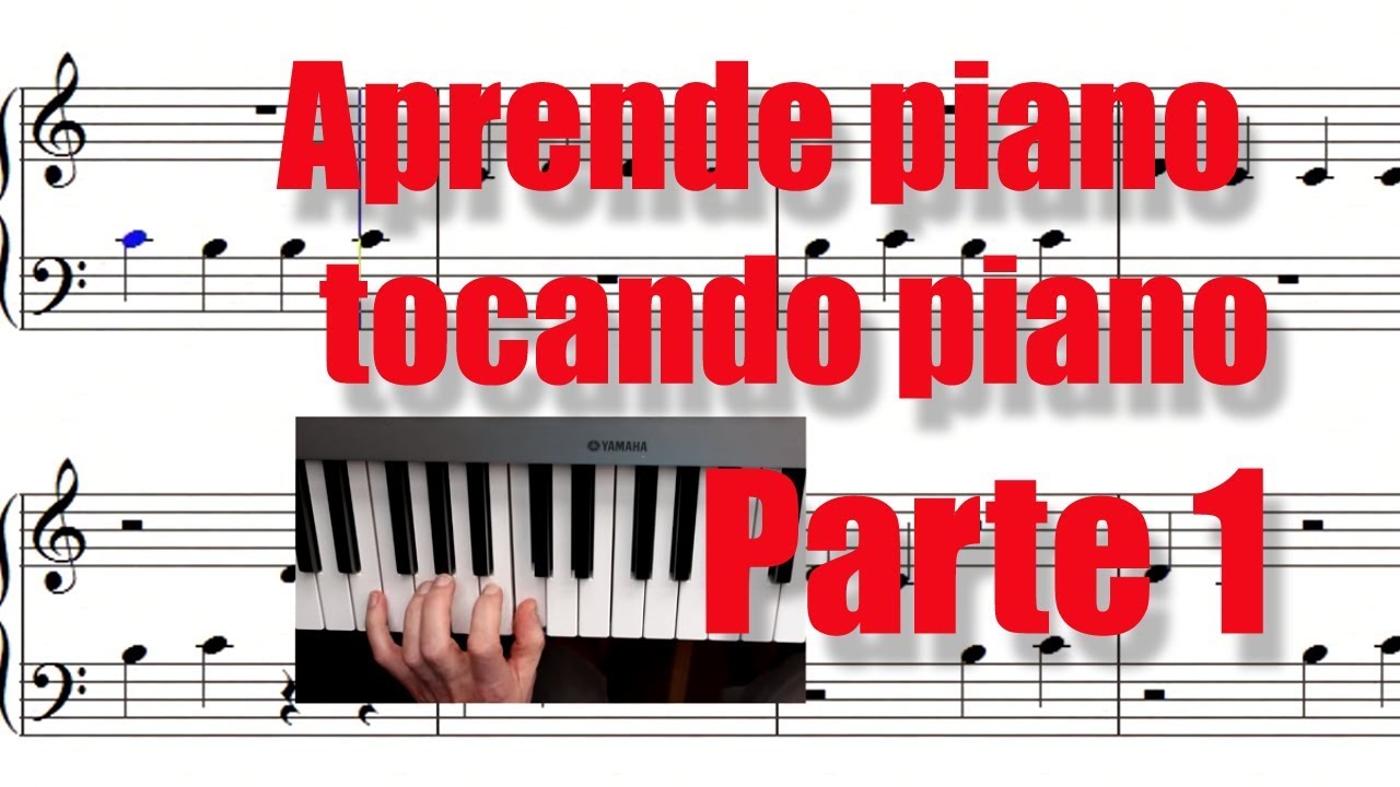 Aprende A Leer Notas De Piano En 10 Minutos. (Parte 1). Aprende Piano ...