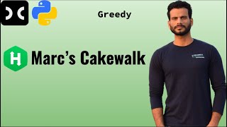 Marc's Cakewalk | Greedy | HackerRank | Interview
