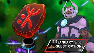 Options For The Jan 2025 Side Quest | Week 1 | Yes It Is 4x Rituals \u0026 Yes Its Only Mysterium | MCOC