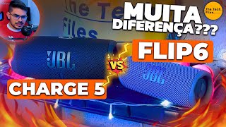 JBL CHARGE 5 VS FLIP 6 - Qual a MELHOR OPÇÃO pra você? [Compensa pagar R$300 a mais?] - Comparativo