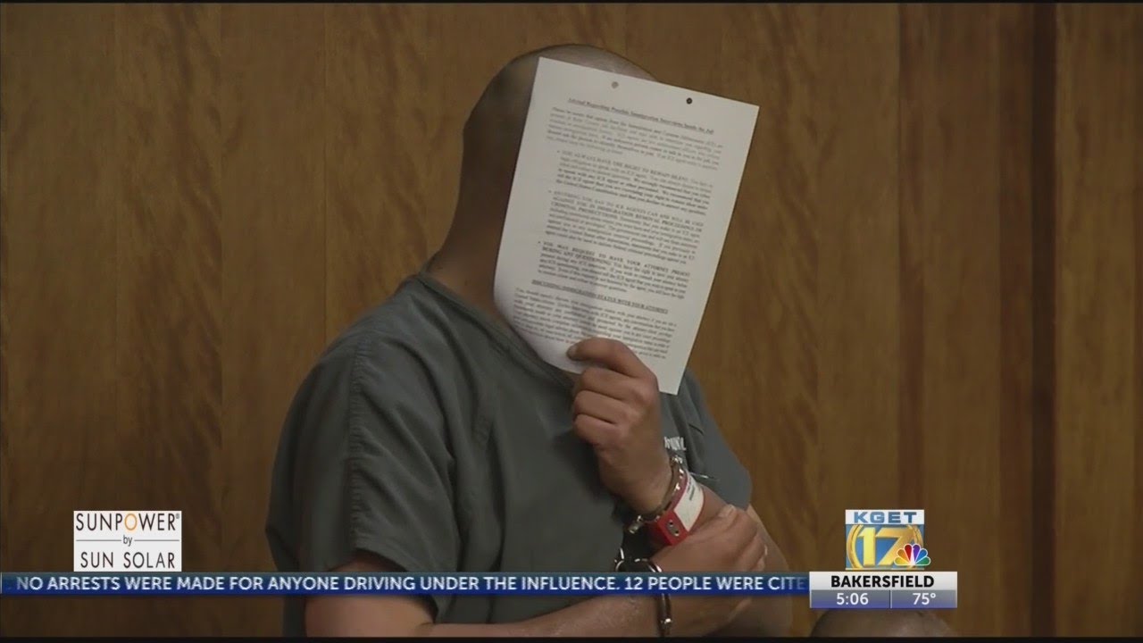 Man Accused In Arvin Killings Pleads Not Guilty - YouTube