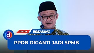 Alasan Mendikdasmen Ubah PPDB jadi SPMB