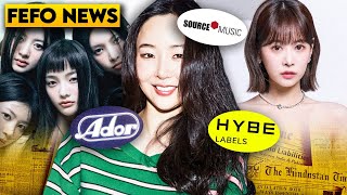 MIN HEEJIN QUEBROU A SOURCE MUSIC? DISBAND DO CHERRY BULLET, POLÊMICA NO ILLIT E MAIS | FEFO NEWS